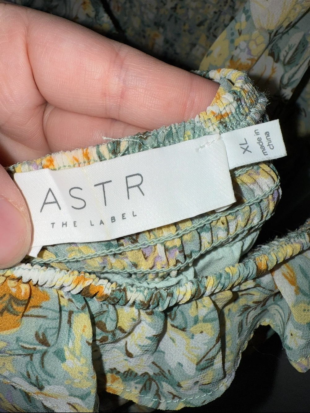 ASTR the label floral dress - Picture 3 of 4